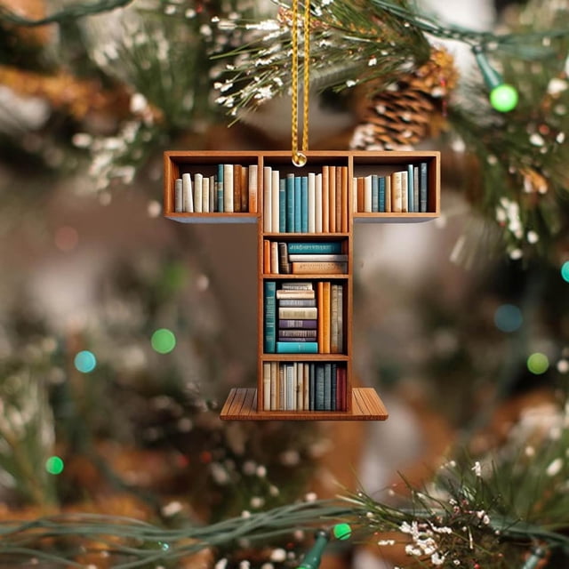 26 Letters Christmas Tree Decoration Pendant Christmas Tree Ornaments Personalized DIY Christmas Ornaments Christmas Decoration Xmas Tree Hanging Decor