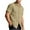 Army Green-1, variant on Stamzod Men Clothes Mens Button Down Dress Shirts Wrinkle Free Short Sleeve Solid Color Business Shirts Casual Harajuku Shirts
