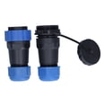 thumbnail image 2 of Male Female Industrial Connector, Metal Panel Mount IP68 Aviation Plug Socket  For Cable For LED Lighting Equipment For Light Power 19 Pin,22 Pin,24 Pin,26 Pin, 2 of 8