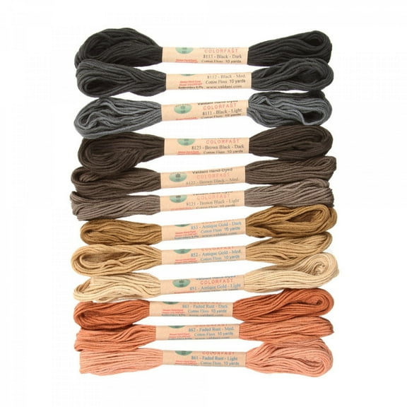 Valdani Floss 6 Strand Skein 30yd As Time Goes By Set 2