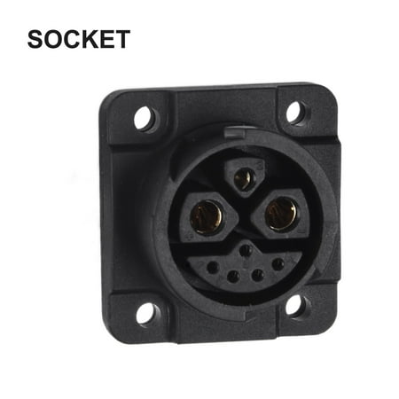 

Lierteer M23 IP67 Male Female 2+1 plus 5 Battery Connector Motorcycle Charger Socket socket