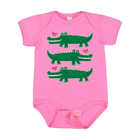 

Inktastic Alligator Crocodile Reptile Gift Baby Girl Bodysuit