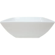 Better Homes & Gardens Porcelain White Square Cereal Bowl