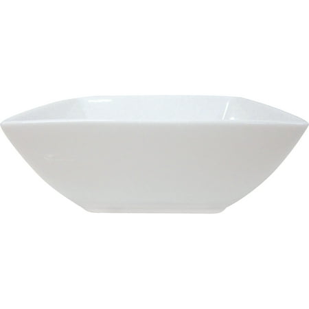 Better Homes & Gardens Porcelain White Square Cereal Bowl