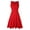 Red, variant on Vedolay Womens Dresses Women's Boho Dress Short Sleeve V Neck Swiss Dot Ruffle Tiered Maxi Dress Smocked Dress,Black L