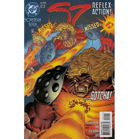 Sovereign Seven #22 VF ; DC Comic Book