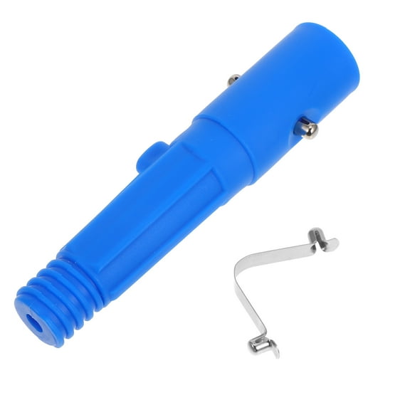 1 Set Replacement Extension Pole Adapter Extension Pole Tip Mop Supply Mop Handle Pole Tip Threaded Tip Repairing Part Mop Handle Rod Tip