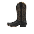 thumbnail image 3 of Justin Boots Mens Cowboy Town Embroidered Square Toe Cowboy  Mid Calf Boots, 3 of 5