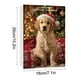thumbnail image 3 of Calendario de Adviento navideño para amantes de los perros | 24 mini adornos festivos de cachorros con lazos para colgar | Diseños de Corgi, Caniche y Beagle | Decoración navideña de cuenta, 3 of 6