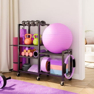 FITPARNER Dumbbell Rack,Weight Rack For Dumbbells,Home Gym Storage For Kettlebells,Yoga Mat
