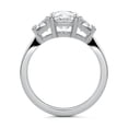 thumbnail image 3 of Aura Jewel White Gold Plated 14K Diamond Rings - Wedding Ring - Cushion Cut Excellent 2.1 Ct Diamond Ring For Women's - Forever Diamond Ring for Women's - Causal Office Wear Ring for Women's, 3 of 4