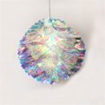 thumbnail image 3 of Party Supplies Colorful Birthday Decoration Wedding Decor Paper Hanging Ball Rainbow Film Iridescent Film Honeycomb Ball Drop Ornament 15CM, 3 of 8