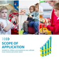 thumbnail image 4 of Simulation Pan Flute Small Pan Flute Instrument Toy Science Experiment DIY Instrument Toy, 4 of 4