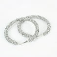 thumbnail image 3 of Fiudx Joyería Moda Personalidad de La Moda Aleación Diamante Pendientes Simples Pendientes de Moda, 3 of 6