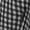 Black White Plaid, variant on Women's Gingham Palazzo Pants, High Waisted Wide Leg Lounge Pants with Pockets, Casual Summer Beach Vacation Pants, Black White Plaid Large
