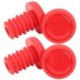 thumbnail image 2 of Bike Bar Ends Plug, Long And Short Thread Design Screw Bike Bar Ends Plug Polyester Rubber  For Bicycle Handlebar Diameter About, 2 of 8