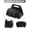 black, variant on Spring Hanger Water Hose Holder Rack Secure Support Versatile Wall Mounted Effortless Installation Garden Organization black
