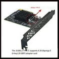 thumbnail image 7 of USB3.2 Expansion Card GEN2X2 20Gbps PCIE 4X Adapter TYPE-C Front A-KEY/TYPE-E, 7 of 7