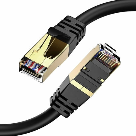 Simyoung CAT7 Cable Ethernet Lan Network CAT7 3 feet RJ45 Patch Cable Cord for PC Laptop Internet Modem Router 3FT price history on PriceWatchPro