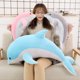 thumbnail image 2 of 160cm Big Kawaii Soft Dolphin Plush Toys Dolls Stuffed Down Cotton Animal Nap Pillow Creative Kids Toy Christmas Gift for GirlsGray30cm Deng Xun unisex, 2 of 2