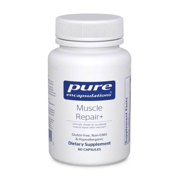 Pure Encapsulations Muscle Repair Athletic Nutritional Dietary Supplement - Supports Muscle Fiber Recovery Rate, Cell Repair & Function for Active Lifestyles* - 60 Capsules