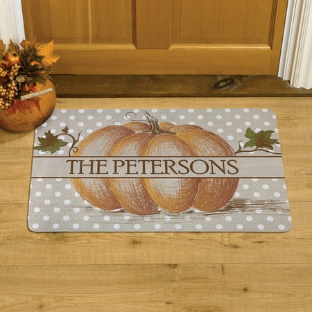 Personalized Our Little Pumpkin Patch Doormat