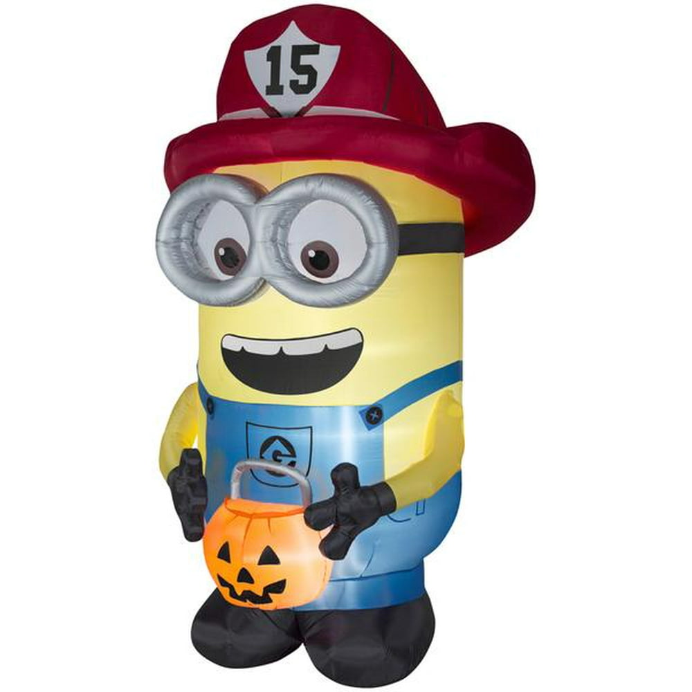 fireman minion toy