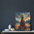 thumbnail image 5 of Sikiie Meditating Golden Retriever Print Canvas Decorative Hanging Painting, Anti-shrinkage Hanging Frame, Suitable for Home, Office Wall Decorations, 5 of 6