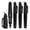 Black, variant on Miangastore 4pcs Golfs Ball Marker Golfing Ball Marking Tool Plastic Golfing Ball Marker Pen Golfs Supply