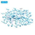thumbnail image 3 of Uxcell 10x5mm Acrylic Flat Back Navette Horse Eye Crystal Gems, Blue 300Pcs, 3 of 6
