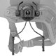 thumbnail image 5 of Soporte adaptador de riel para casco negro Soporte de suspensión del adaptador de riel de arco para cascos izquierdo y derecho, 5 of 5