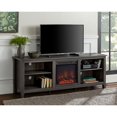 thumbnail image 5 of Walker Edison W70FP18WO 70 in. Wood Media TV Stand Console with Fireplace - White Oak, 5 of 6