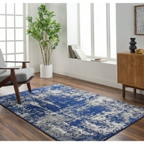 Artistic Wavers Pisa Area Rug, 7'10" x 10', Dark Blue