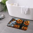 thumbnail image 6 of Halloween Non Slip Door Mat, Halloween Witch Cat Art Halloween Decor Absorbent Bath Tub Mats, Bathroom Rugs Welcome Mat, Bath Mat for Halloween Decor Home, Kitchen 16x24in, 6 of 6