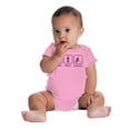 thumbnail image 4 of Crawl Walk Hockey Street Sign Humor Romper Boys or Girls Infant Baby Brisco Brands NB, 4 of 6