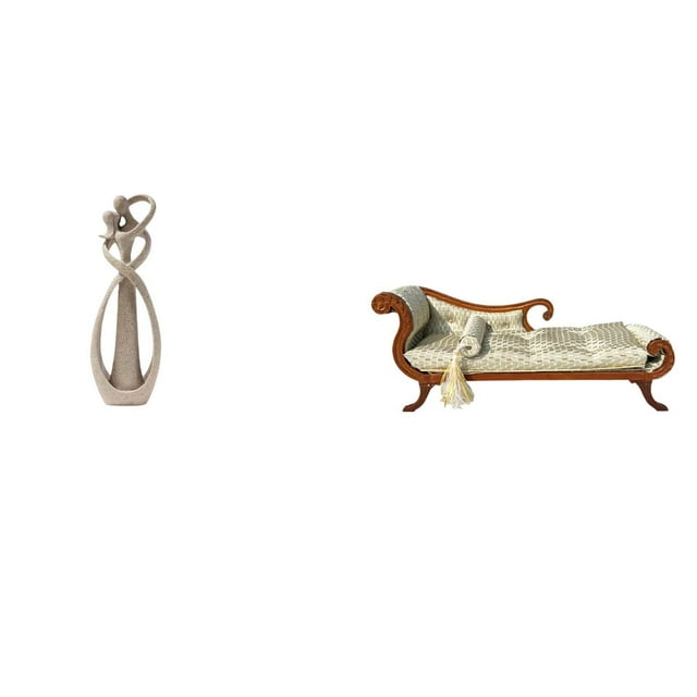 Pareja en miniatura,Pareja de enamorados abrazándose en miniatura para el Día de San Valentín,Estatua de amantes abrazados,decoración de boda,Sofá en miniatura para muñecas,Muebles de