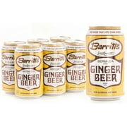 Barritt's Bermuda Stone Ginger Beer, 12 fl oz, 6 Pack Cans