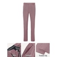 thumbnail image 4 of Beauty-Emily Men's 3-Piece Solid Color Pinstripe Suit Set, Jacket, Vest, Pants, for Wedding, Business, Party, Banquet, Prom, Formal Events, Performance, Travel, Holiday, Birthday, 4 of 7