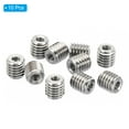 thumbnail image 3 of Unique Bargains Adaptateurs Filetage Manchon Réducteur Écrou M5x0,8 Mâle à M2.5x0.45 Femelle pour Réparer Insert Écrou Vis Réducteur 5mm 10 Pcs, 3 of 5