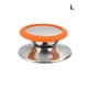 thumbnail image 5 of Advancent Perilla Universal de acero inoxidable para tapa de olla, tapa de sartén antideslizante para cocina, mango de agarre, utensilios de Utensilios de cocina Naranja Grande, 5 of 6