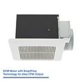thumbnail image 3 of Panasonic FV-1115VQ1 WhisperCeiling DC Ventilation Fan, 110-130-150 CFM,With SmartFlow and Pick-A-Flow Airflow Technology and Flex-Z Fast Installation Bracket,Quiet Energy Star Certified Energy-Saving, 3 of 6