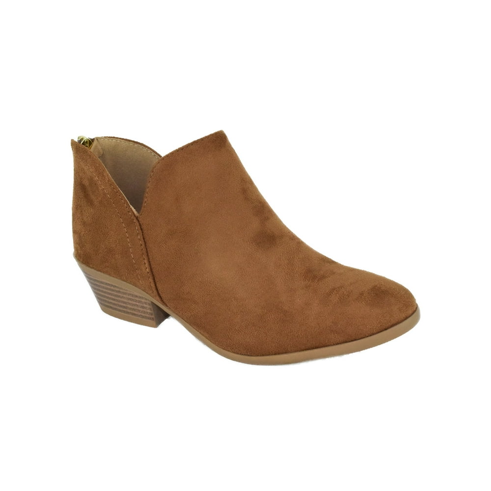 booties with short heel