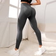 thumbnail image 2 of WULMLEO 3D Metabolic Booster Leggings, (S-3XXL) 3D Sculpting Technology, Reduce Cellulite, High Waist Seamless Push Up Dark Gray 3XL, 2 of 5