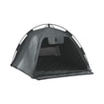 thumbnail image 2 of Portable Pet Tent for Small Cats & Dogs, Waterproof Breathable Foldable Indoor/Outdoor with Cushion, Gray 40x40x40cm, 2 of 6