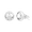 Crystal, variant on EARRING GRACE STUD BERMUDA BLUE