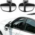 thumbnail image 2 of Blind Spot Mirror 2 Pcs, 360 Degree Adjustable Wide Angle Convex Side Mirror for Cars, Suvs, Trucks, Universal Auxiliary Mirror, 2 of 5