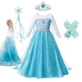 thumbnail image 1 of Vestidos de princesa para Halloween, ropa para bebé, disfraz de Elsa, Reina de la nieve, 2022, 1 of 4
