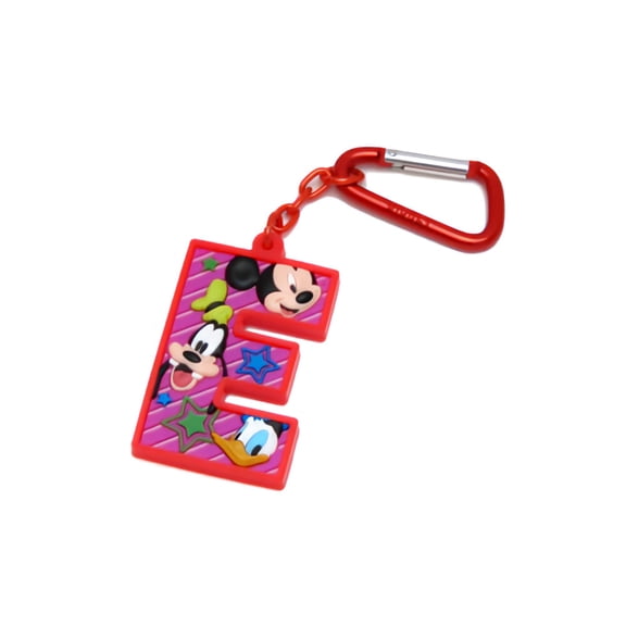 Mickey and Friends Letter E Laser Cut Keychain