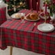 thumbnail image 1 of Navidad y Año Nuevo Mantel Rojo Decoración De La Sala Mesa De Té Mantel Cojín De Mesa Mantel Rectangular 140 * 180 Cm, 1 of 5