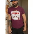 thumbnail image 2 of Old Glory Mens Christmas Santa Jaws Claus Horror Short Sleeve T Shirt, 2 of 6